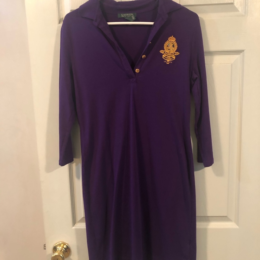 Purple dress